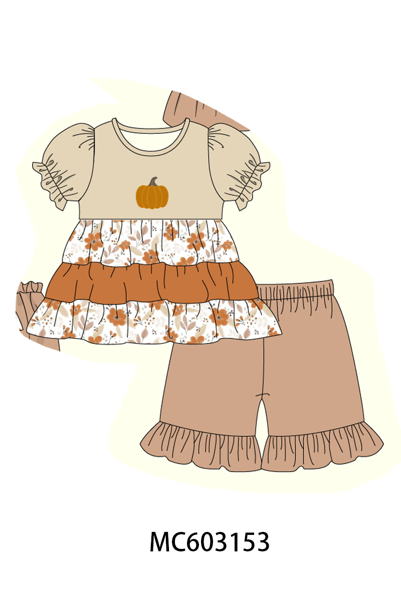 PO83 Fall little pumpkin embroidery collection