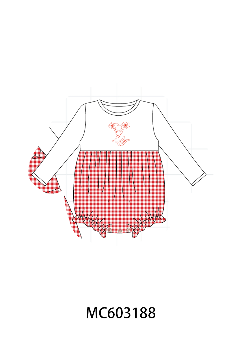 PO83 Blue football embroidery collection