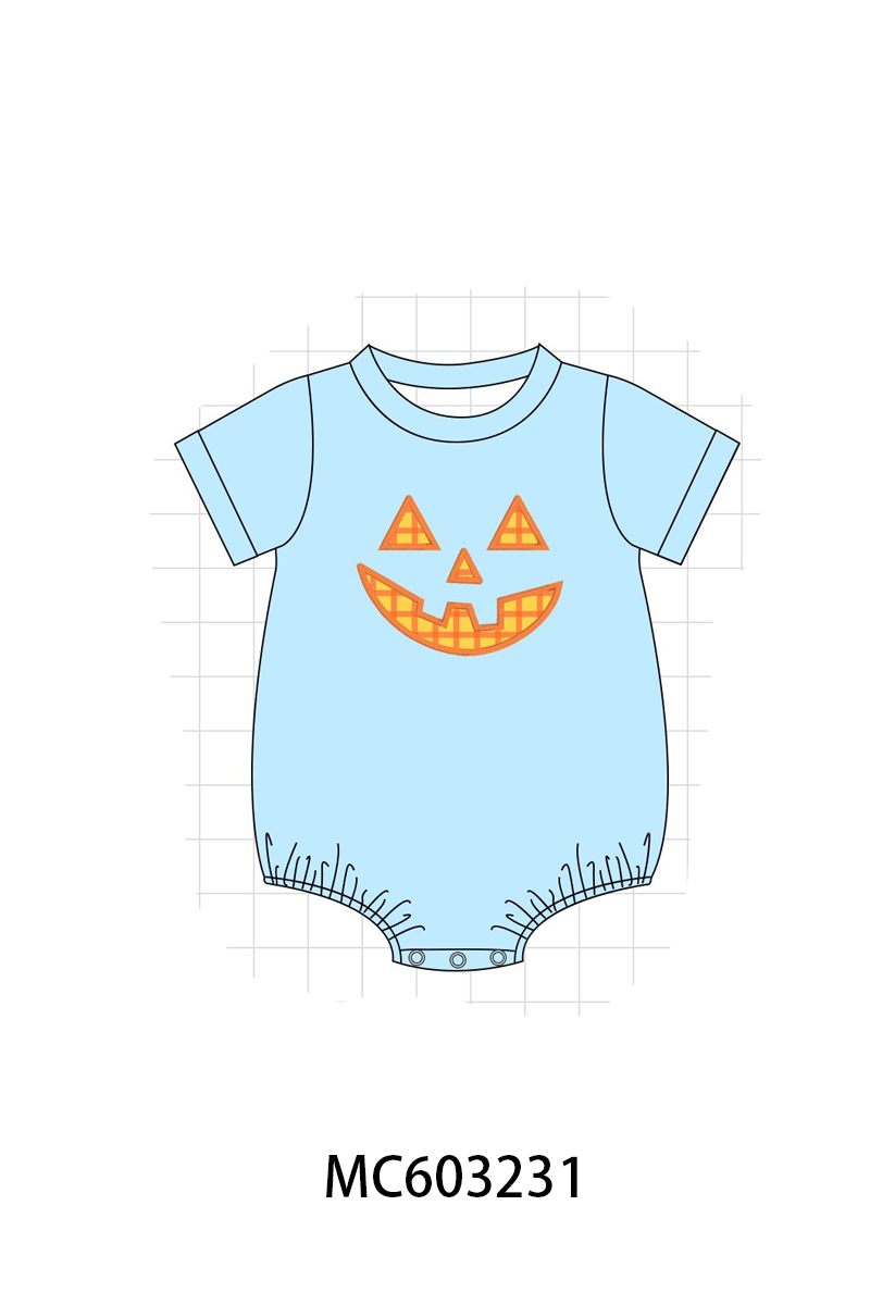 PO83 Halloween floral face applique collection