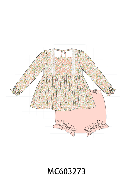 PO83 Floral print lace collection