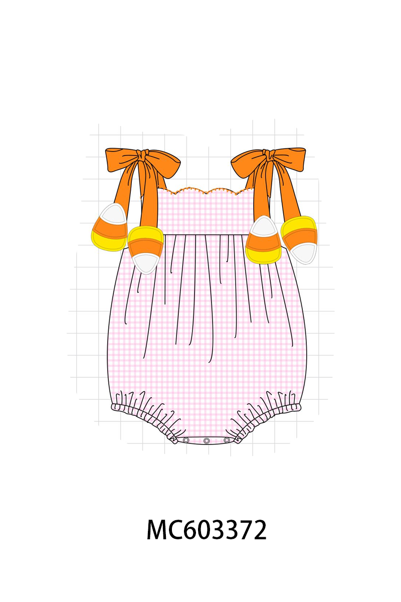 PO83 Pink&blue candy corns bow collection