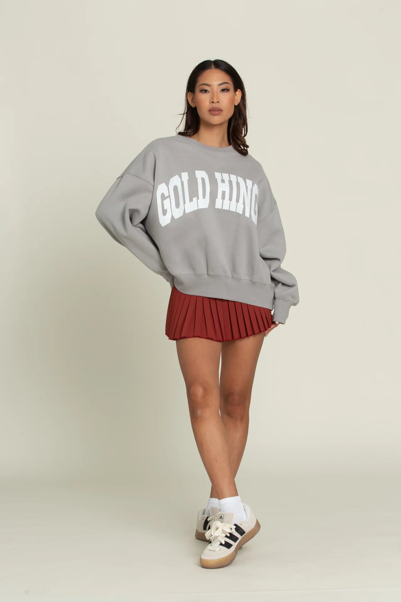 Light Grey GH Wide Arm Sweatshirt