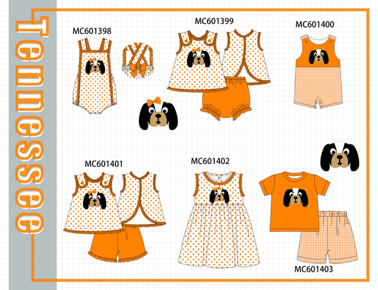 PO80 Orange Tennessee applique collection