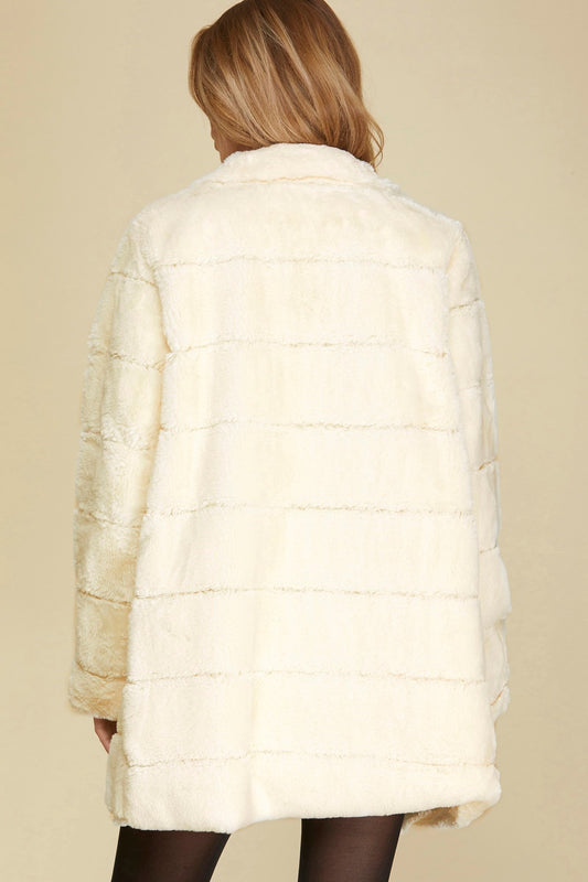 Always With You Fur Jacket (Ivory)