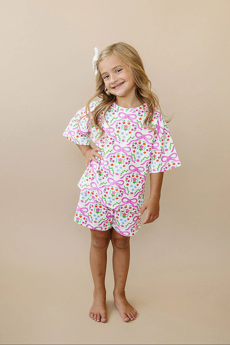 Shorts Set | Coquette Garden