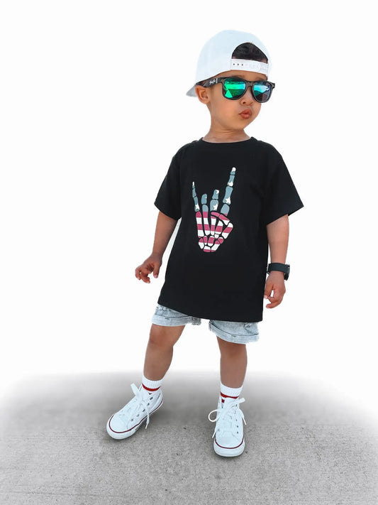 Kids Patriotic Graphic Tee | Boys 4th of July + Summer Shirt