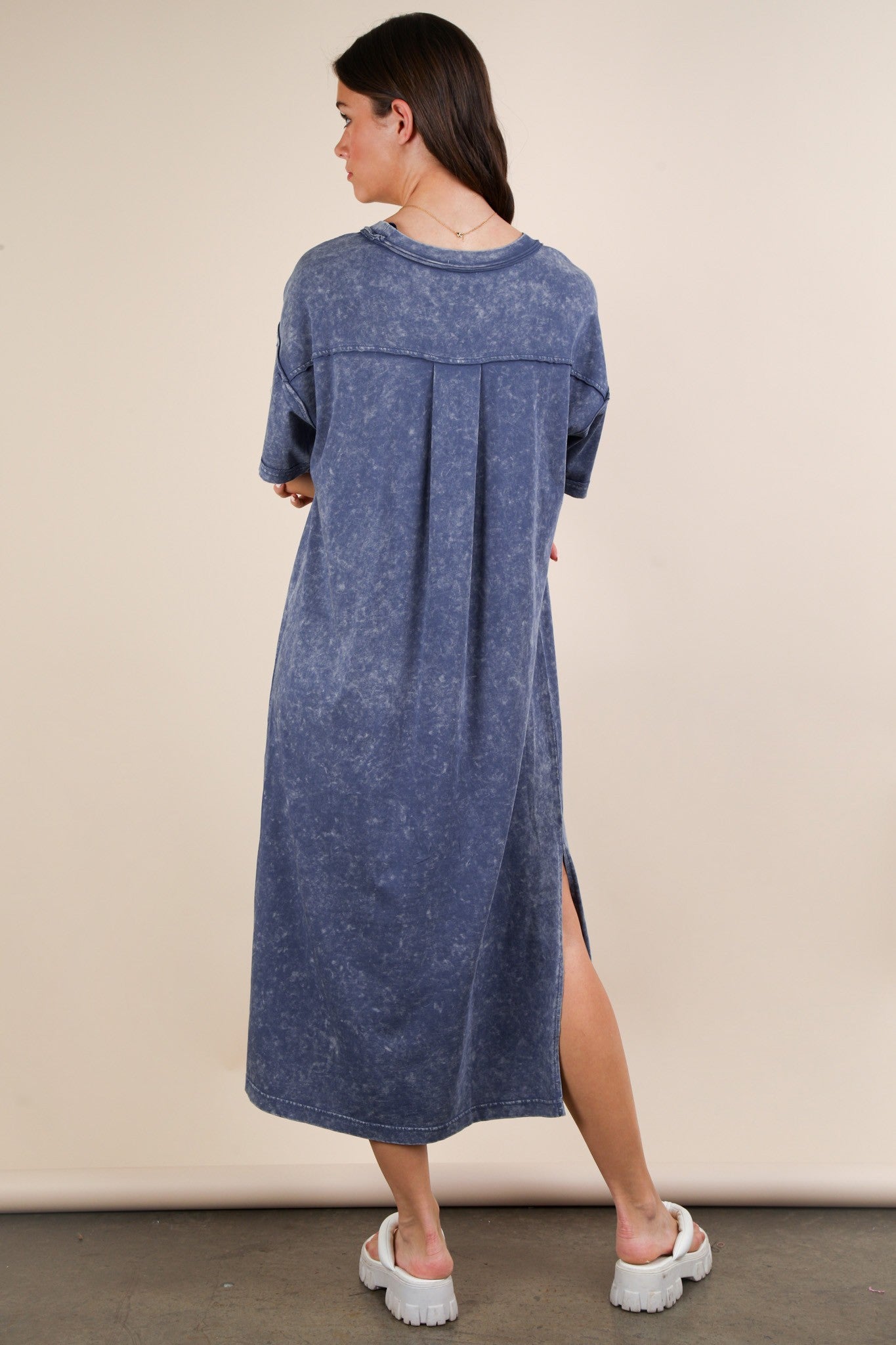 Sweet Charm Dress (Denim)