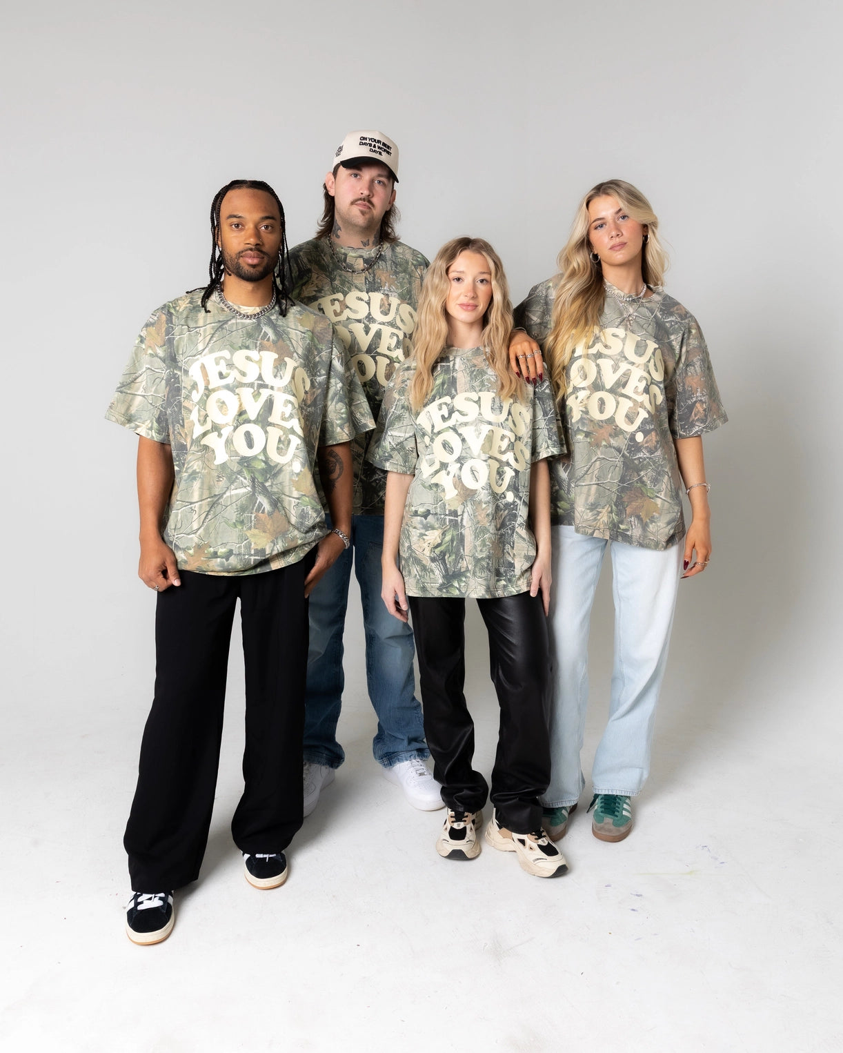 Preorder Jesus Loves You Camo Tee