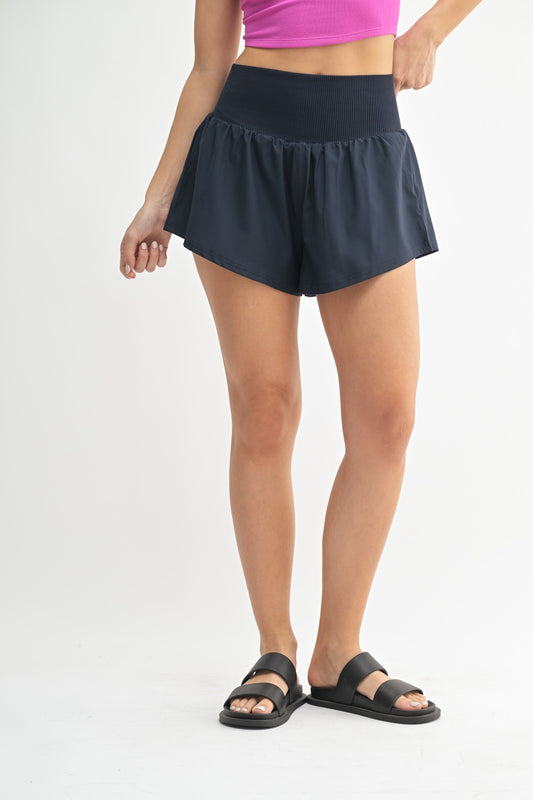 BreezeMove Compression Shorts (Navy)