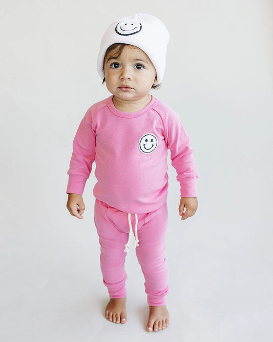 Lounge Set | Smiley Bubble Gum *sold as set
