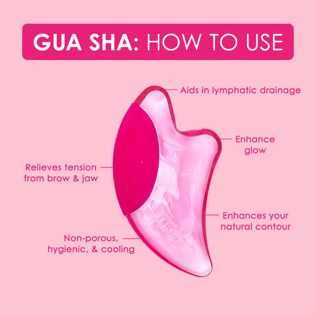 Puff Eraser: 2n1 Gua Sha