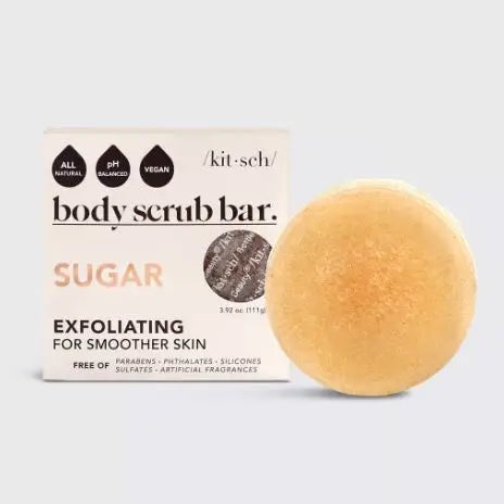 Sugar Exfoliating Body Scrub Bar