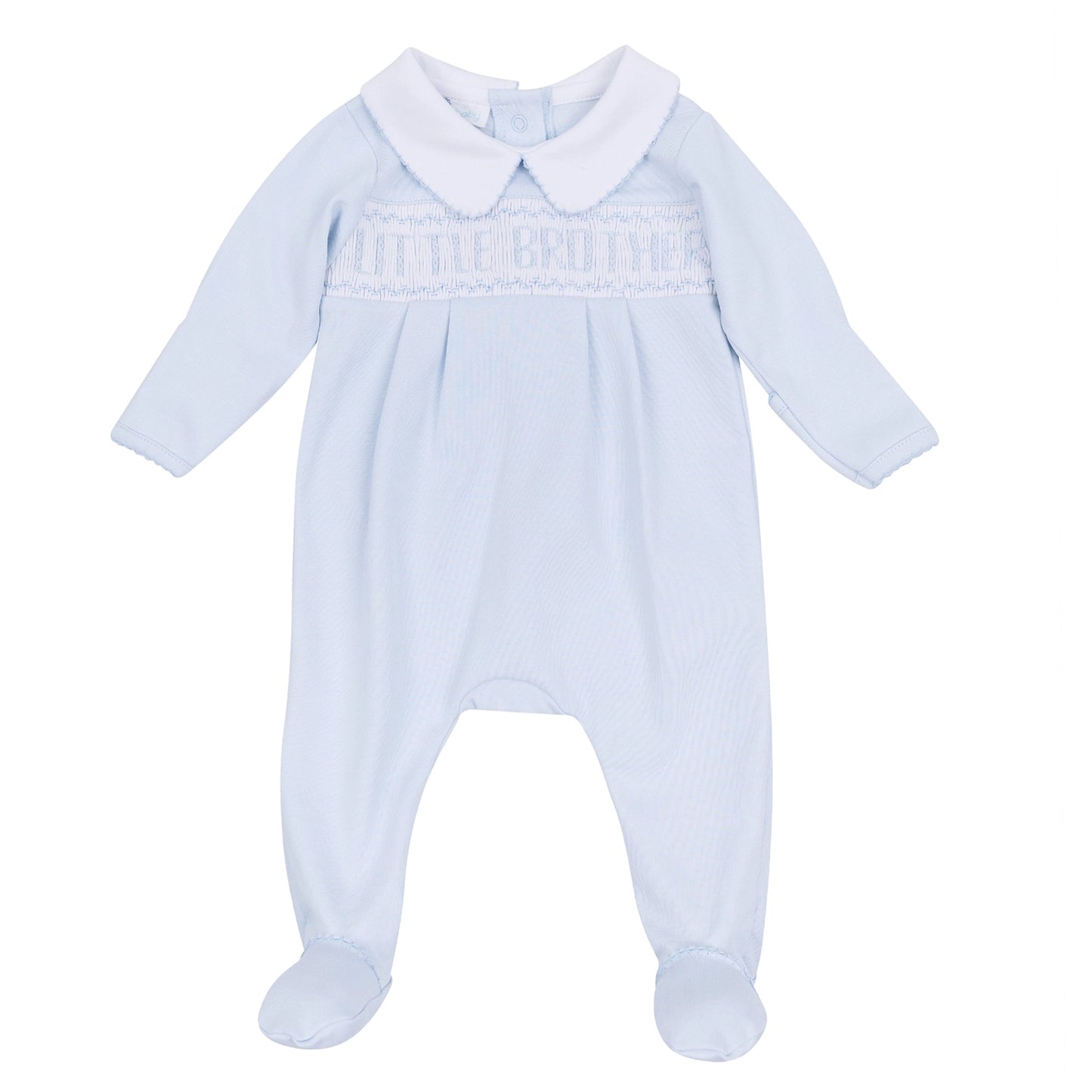 Little Brother Smocked Footie