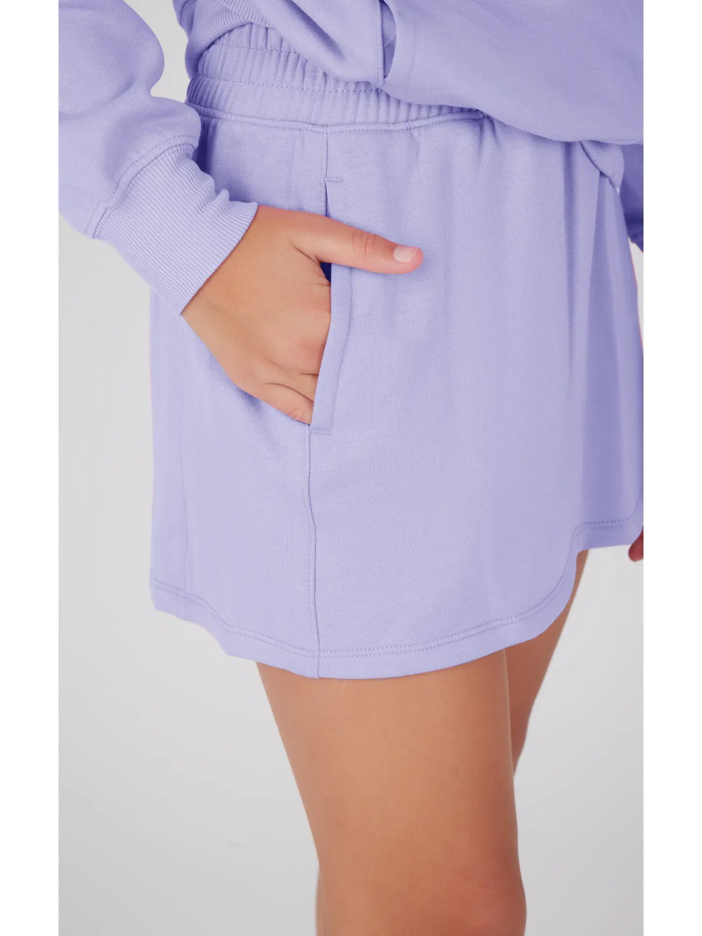 *PREORDER* Tween Terry Brushed Crew Pullover and Skort Set *sold as set