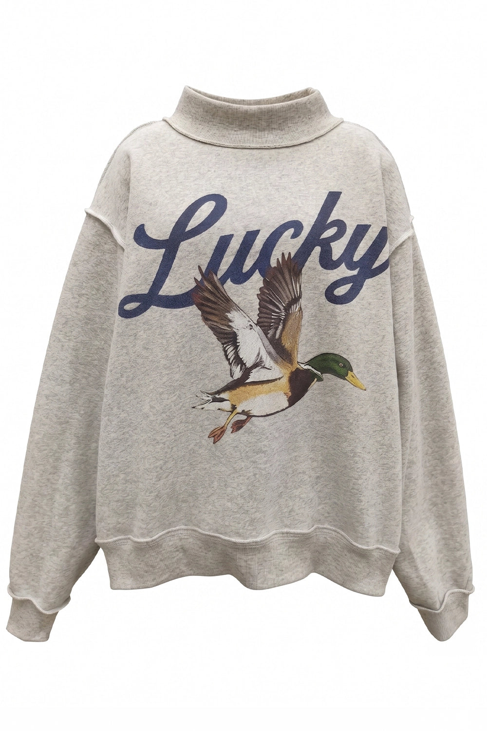Lucky Duck Mock Neck