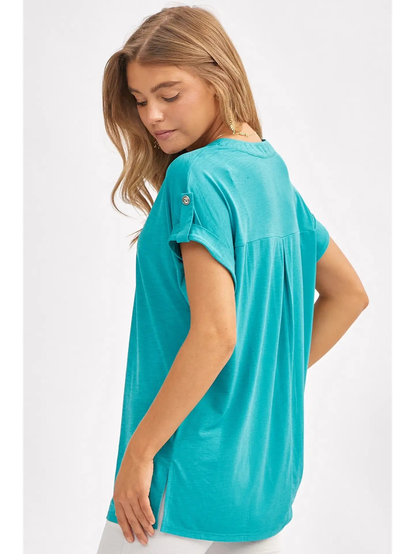 Hidden Smiles Top (Emerald)
