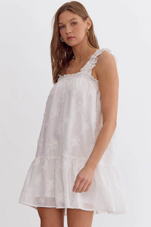 Bright Charm Dress (White)