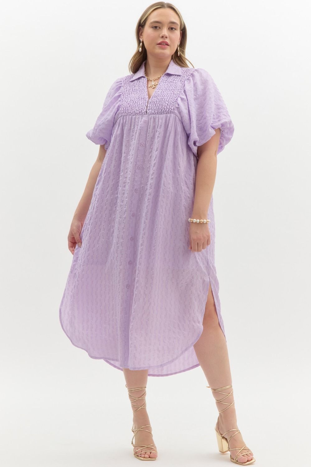 Cute Definition Dress (Lavender)