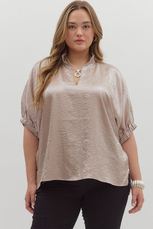 Looking Up Blouse *Plus Size