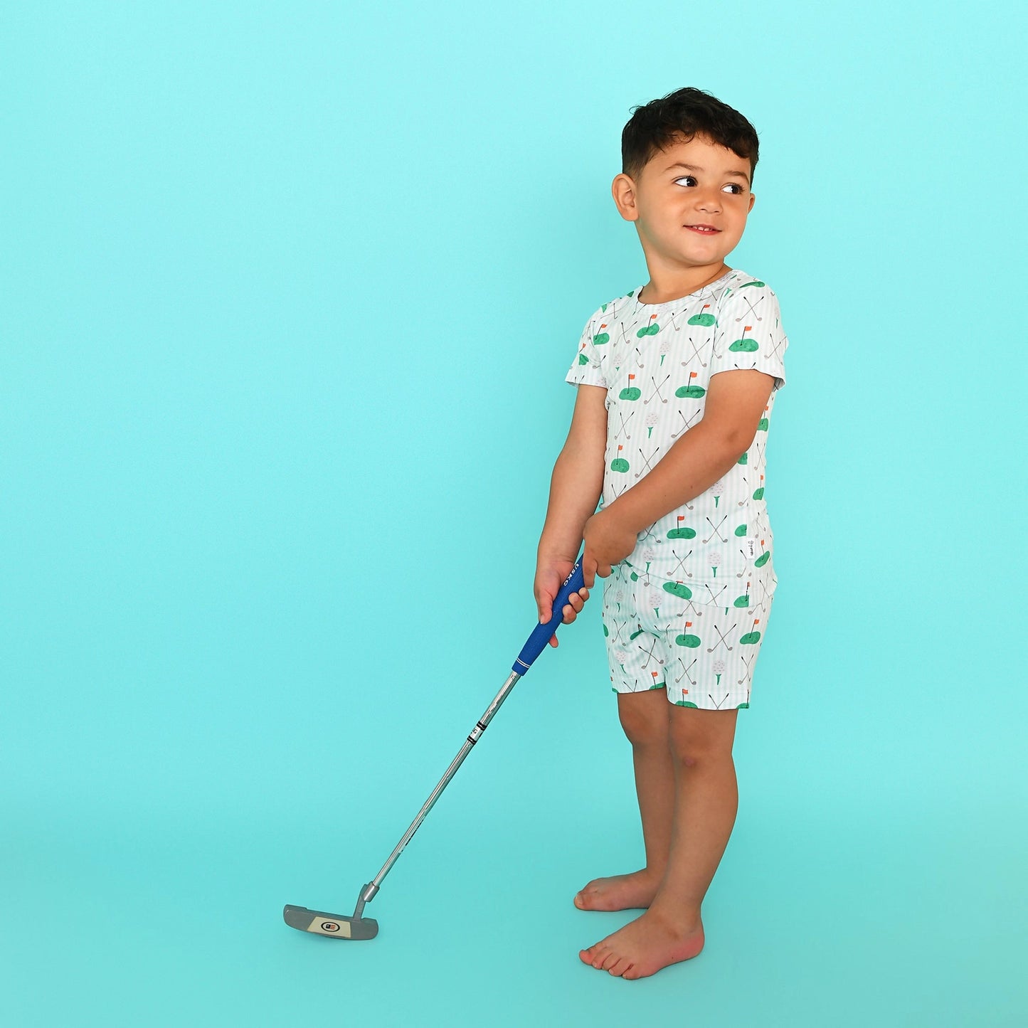 Scottie Golf Two Piece - Shorts Golf Bamboo Lounge Set