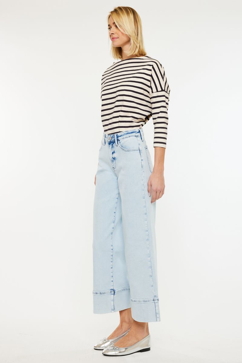 Tori High Rise Wide Leg Jeans