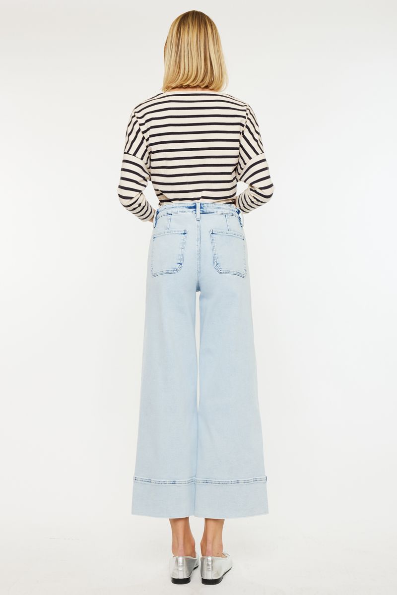 Tori High Rise Wide Leg Jeans