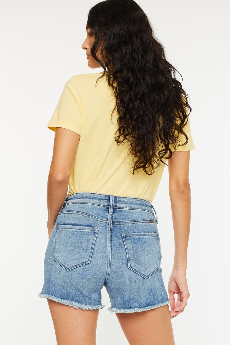 Jade High Rise Denim Shorts