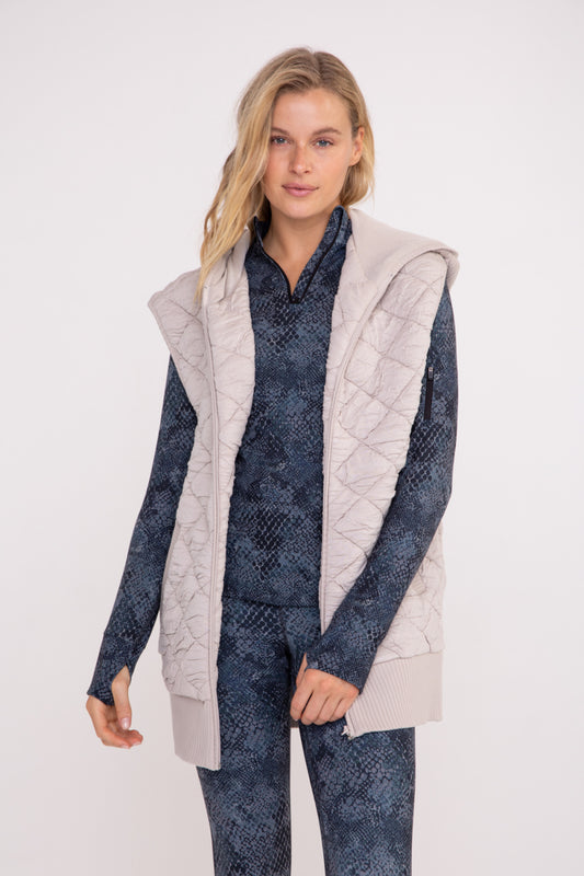 My Favorite Quilted Zip-Up Vest