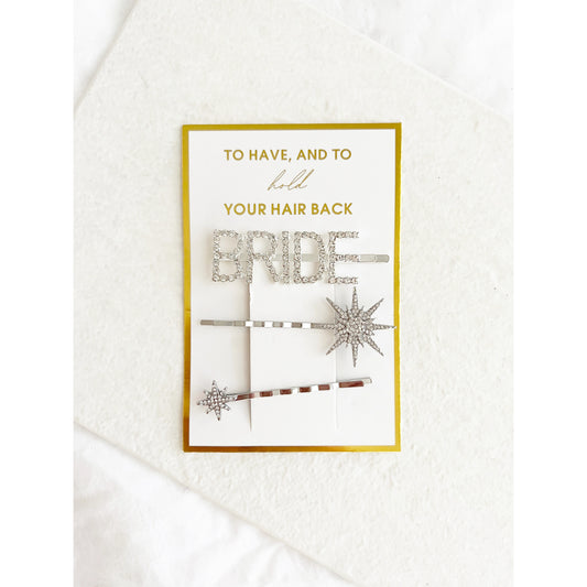 To Have and To Hold Your Hair Back Bride Clip