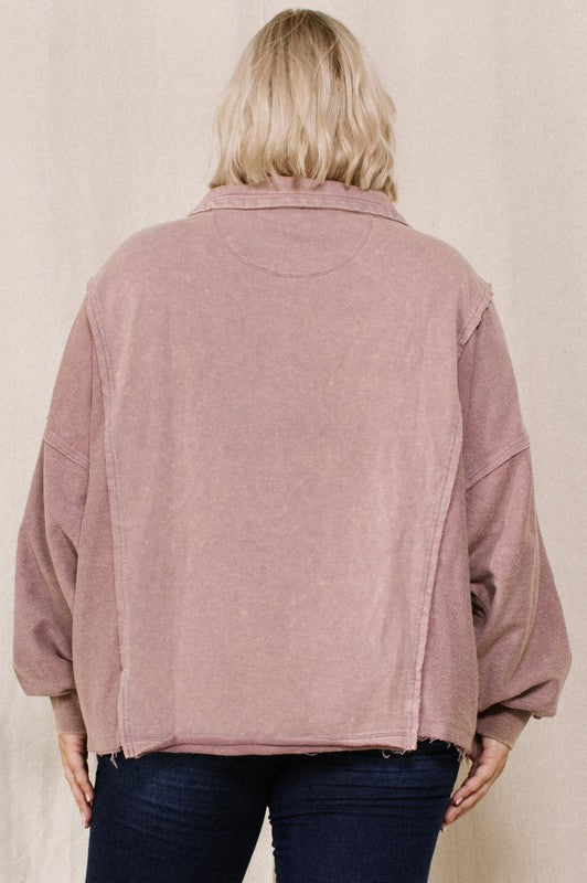 Warm Feelings Oversized Pullover